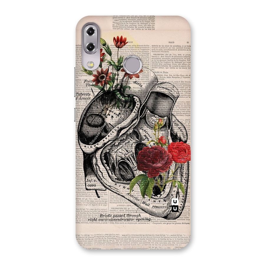 Heart Newspaper Back Case for Zenfone 5Z