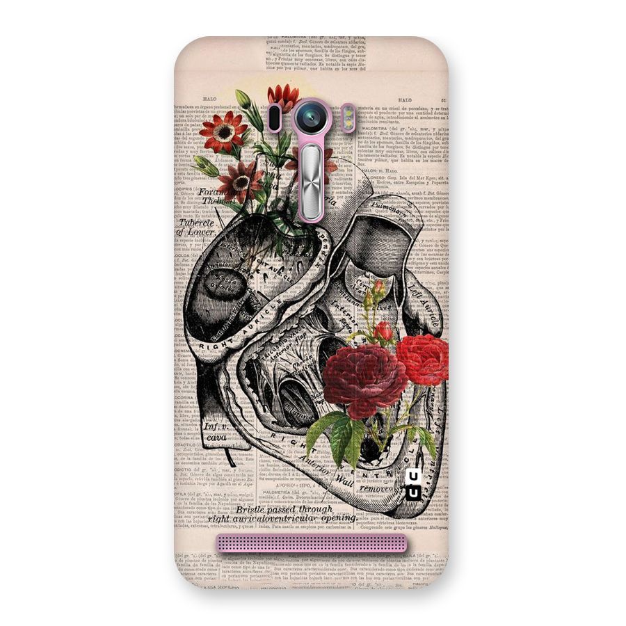 Heart Newspaper Back Case for Zenfone Selfie
