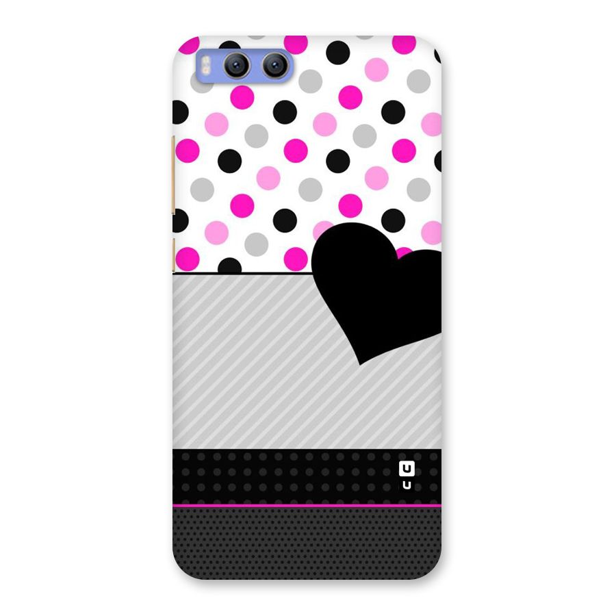 Heart Polka Stripes Back Case for Xiaomi Mi 6