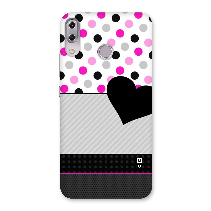 Heart Polka Stripes Back Case for Zenfone 5Z