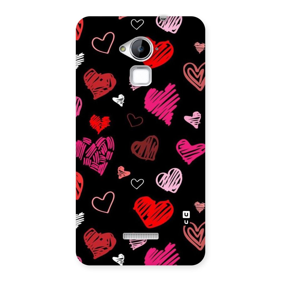Hearts Art Pattern Back Case for Coolpad Note 3