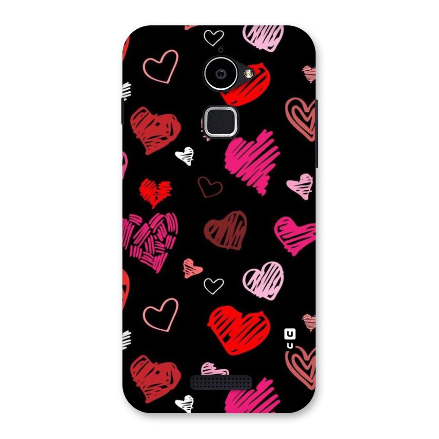 Hearts Art Pattern Back Case for Coolpad Note 3 Lite