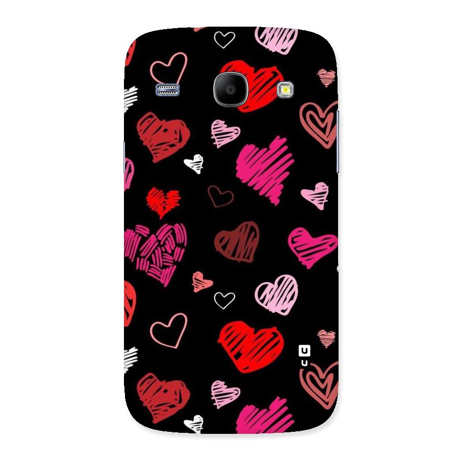 Hearts Art Pattern Back Case for Galaxy Core
