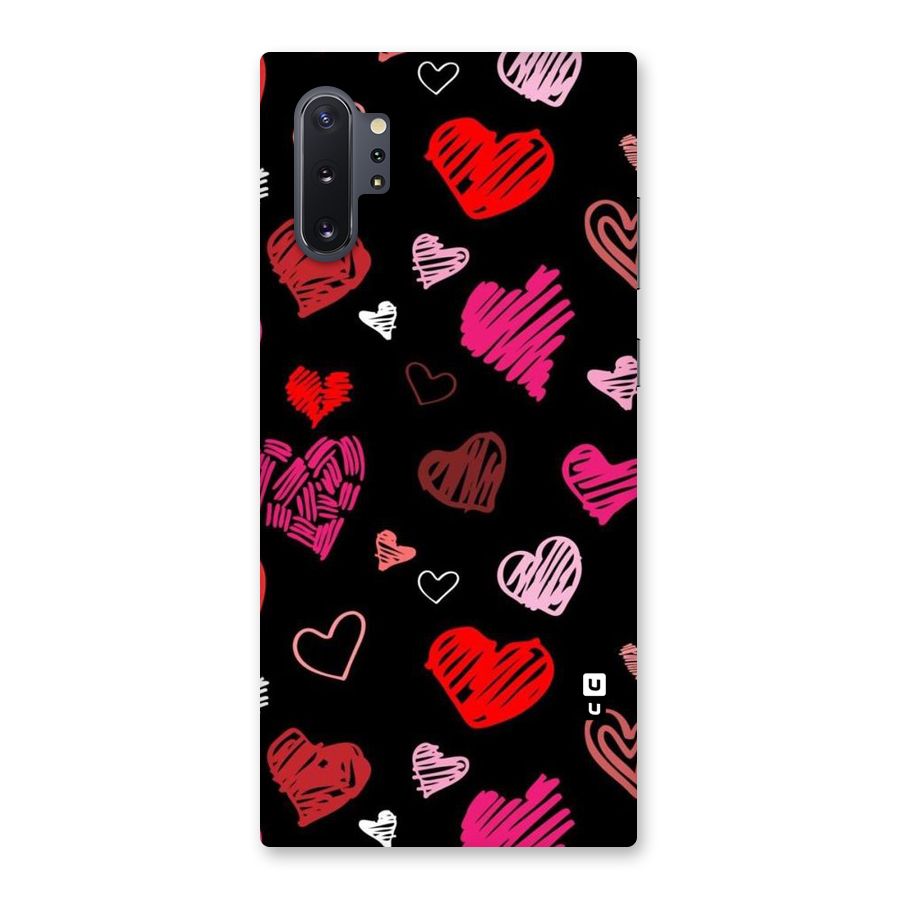 Hearts Art Pattern Back Case for Galaxy Note 10 Plus