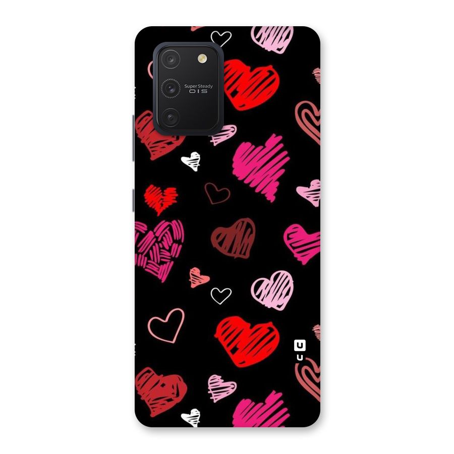 Hearts Art Pattern Back Case for Galaxy S10 Lite