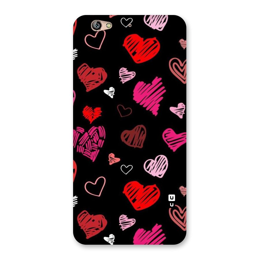 Hearts Art Pattern Back Case for Gionee S6