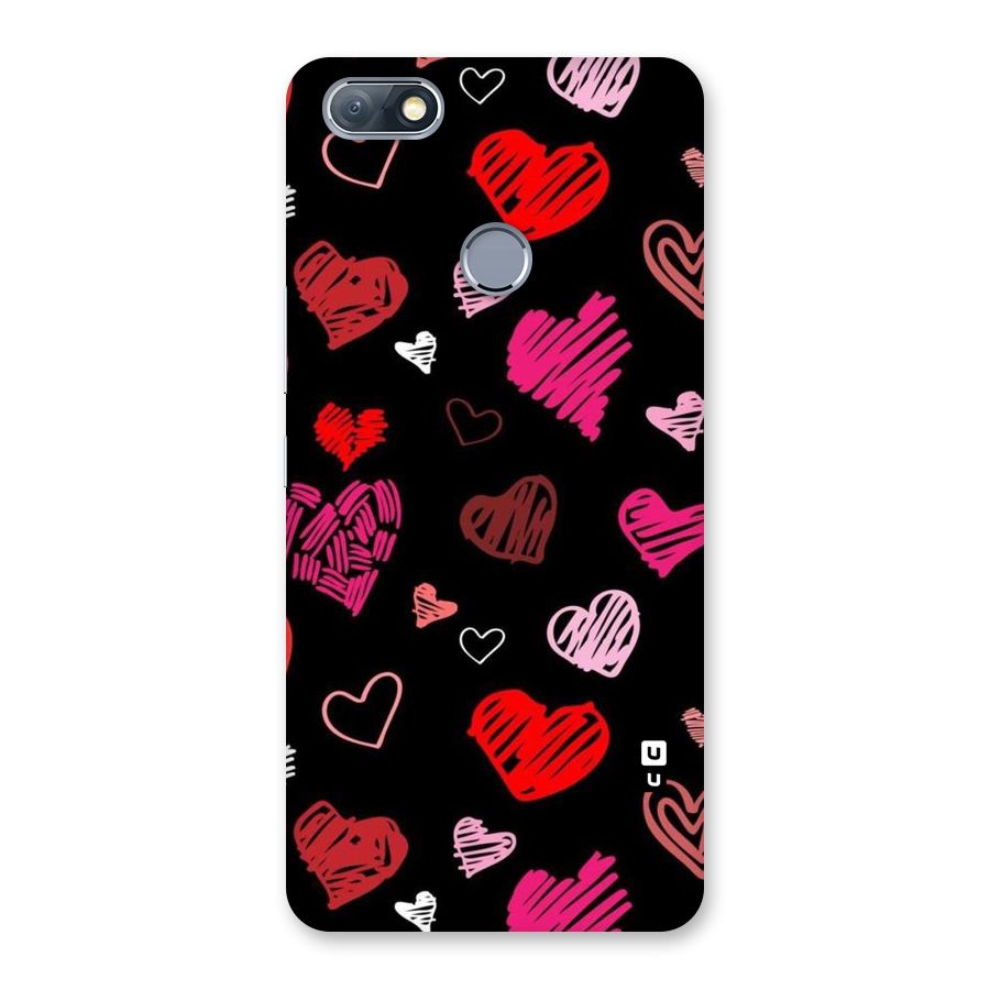 Hearts Art Pattern Back Case for Infinix Note 5