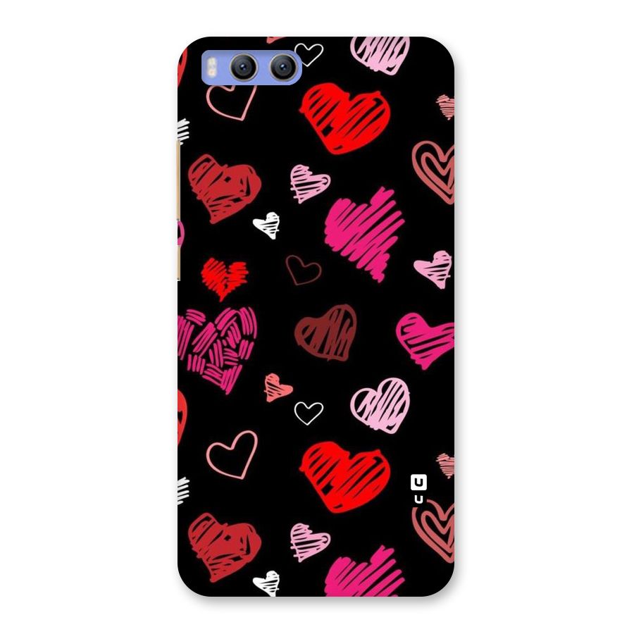 Hearts Art Pattern Back Case for Xiaomi Mi 6