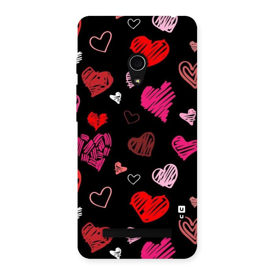Hearts Art Pattern Back Case for Zenfone 5