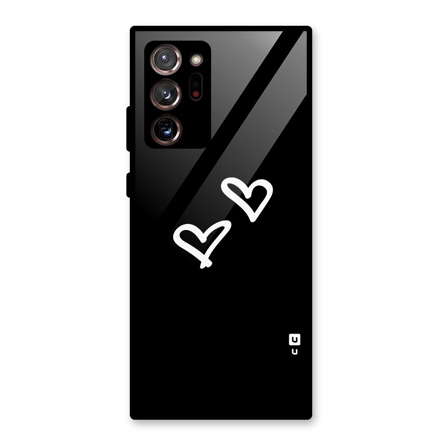 Hearts Love Glass Back Case for Galaxy Note 20 Ultra 5G