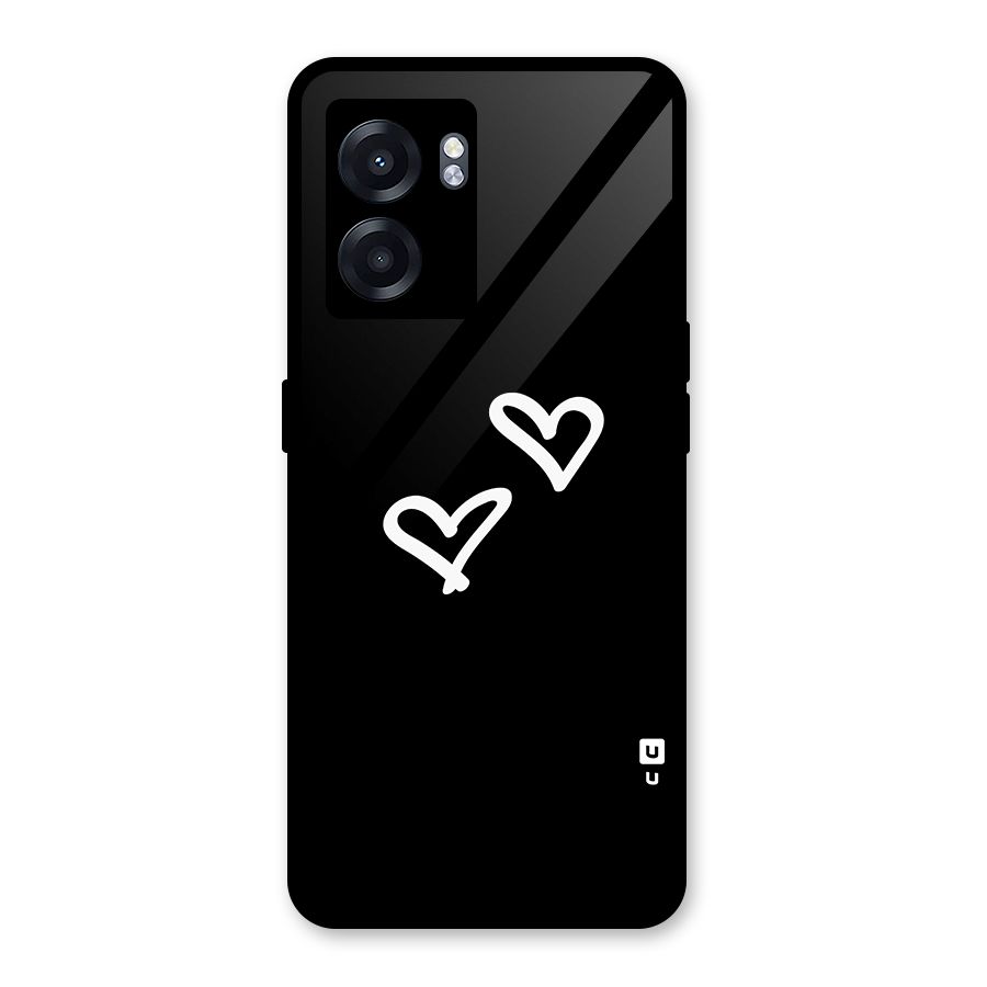 Hearts Love Glass Back Case for Realme Narzo 50 5G