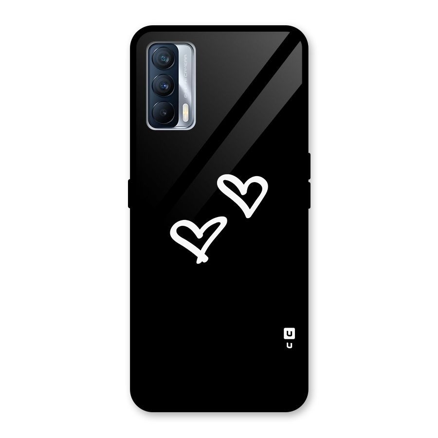 Hearts Love Glass Back Case for Realme X7
