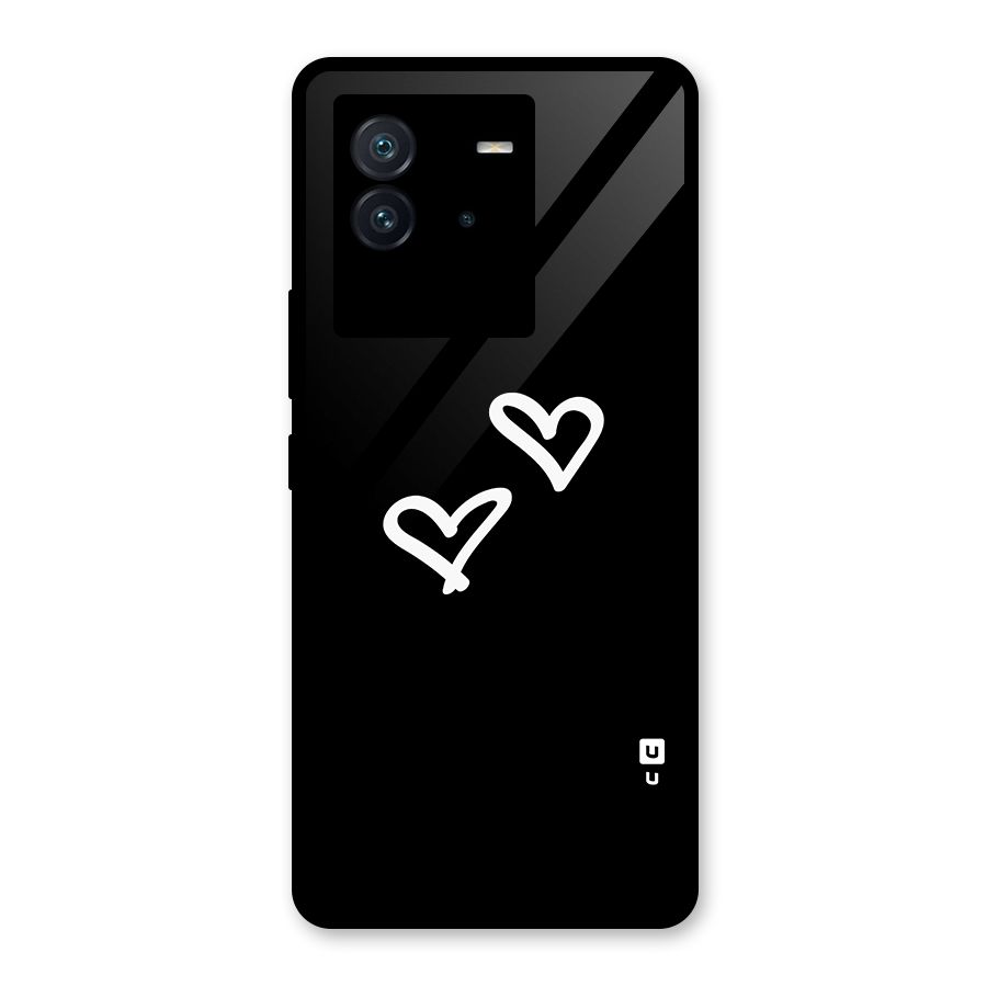 Hearts Love Glass Back Case for Vivo iQOO Neo 6 5G