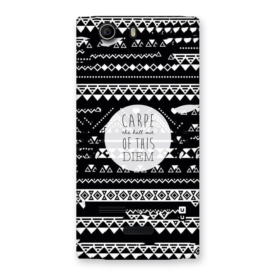 Hell Diem Back Case for Canvas Nitro 2 E311