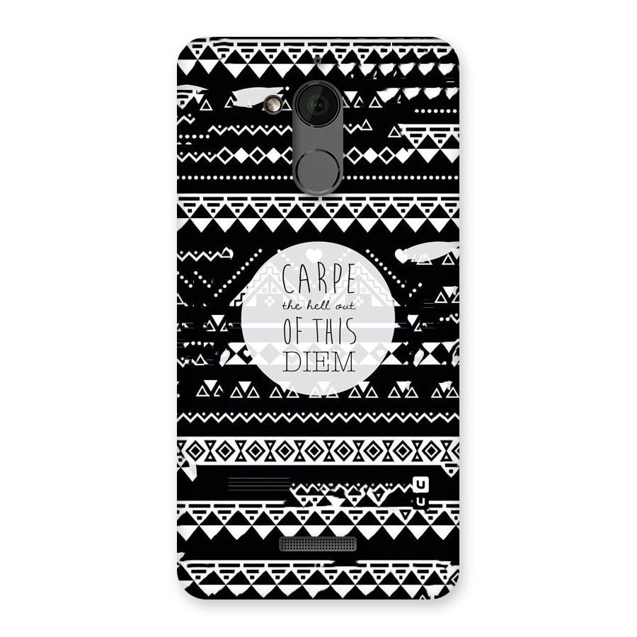 Hell Diem Back Case for Coolpad Note 5
