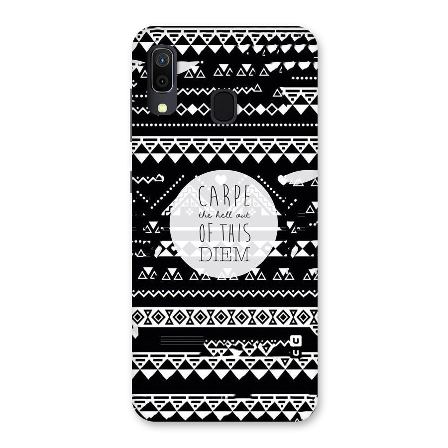 Hell Diem Back Case for Galaxy A20