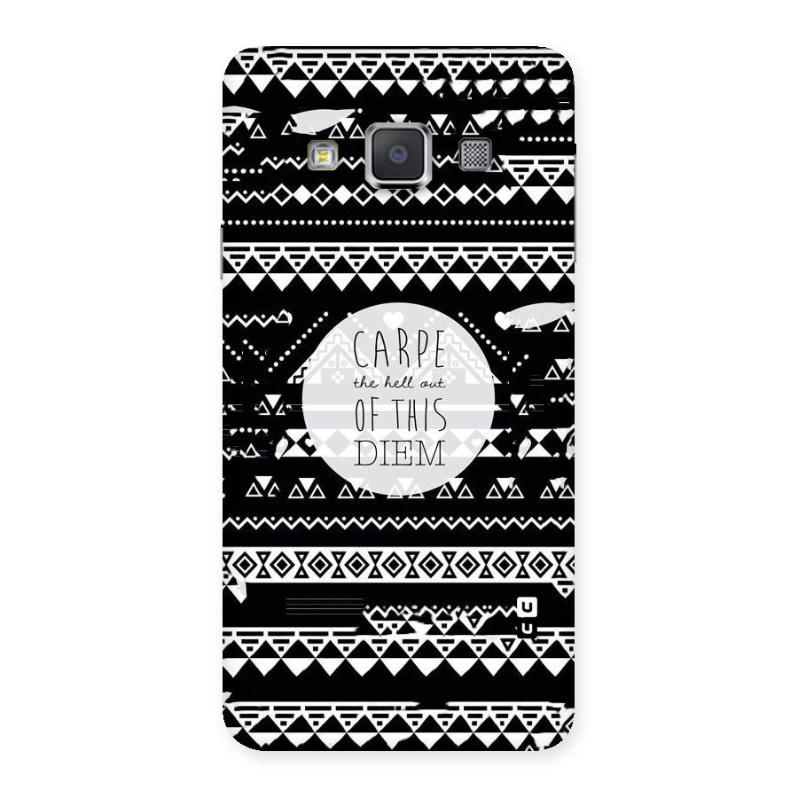 Hell Diem Back Case for Galaxy A3