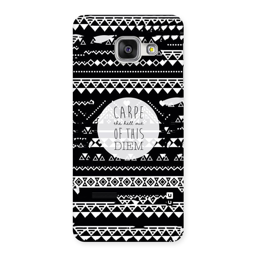 Hell Diem Back Case for Galaxy A3 2016