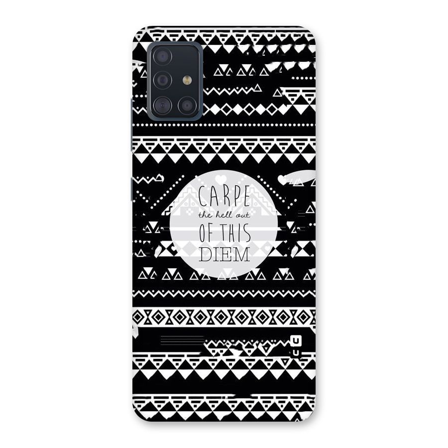 Hell Diem Back Case for Galaxy A51