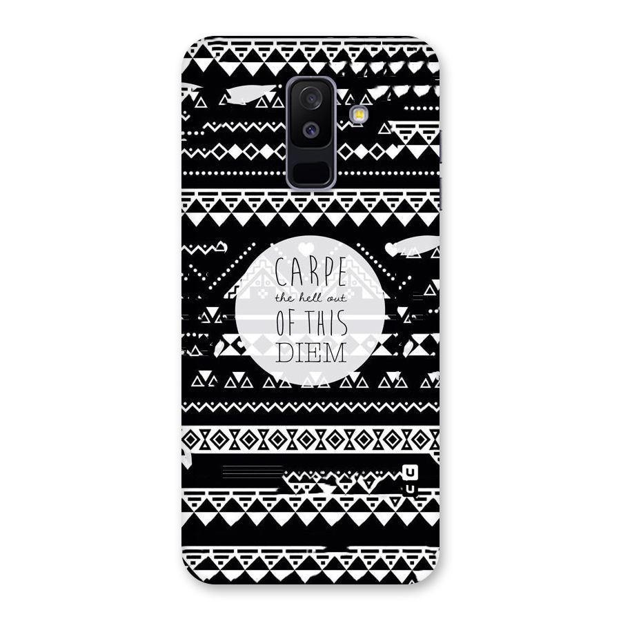 Hell Diem Back Case for Galaxy A6 Plus