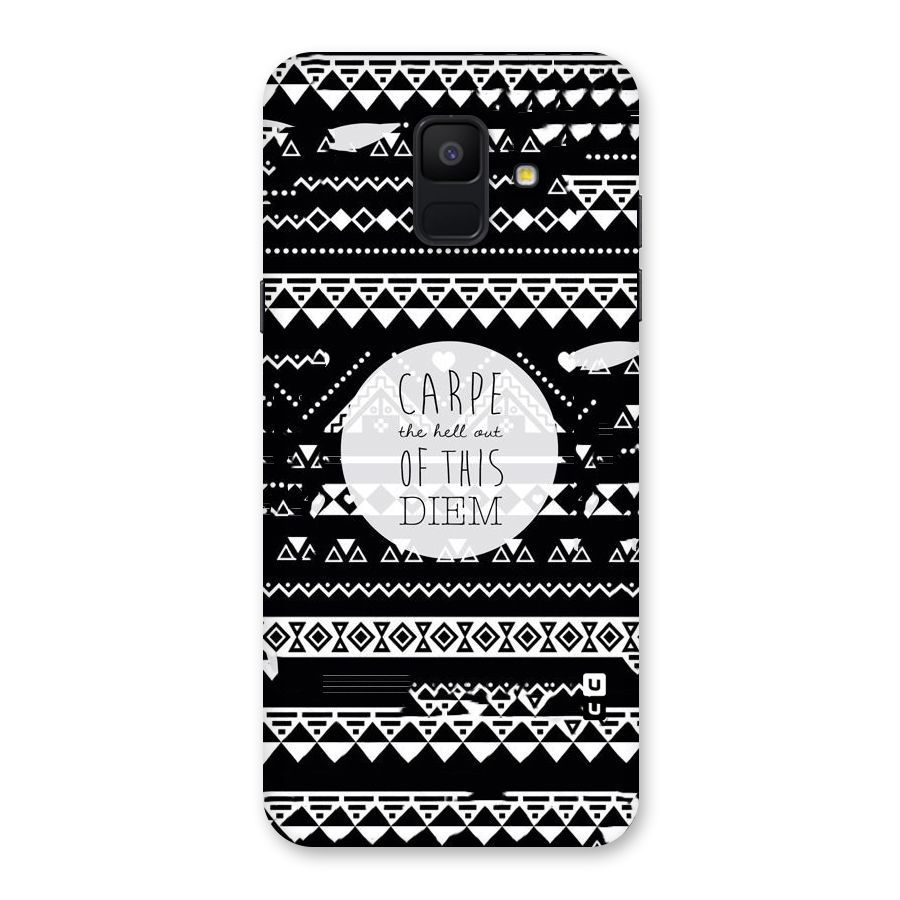 Hell Diem Back Case for Galaxy A6 (2018)