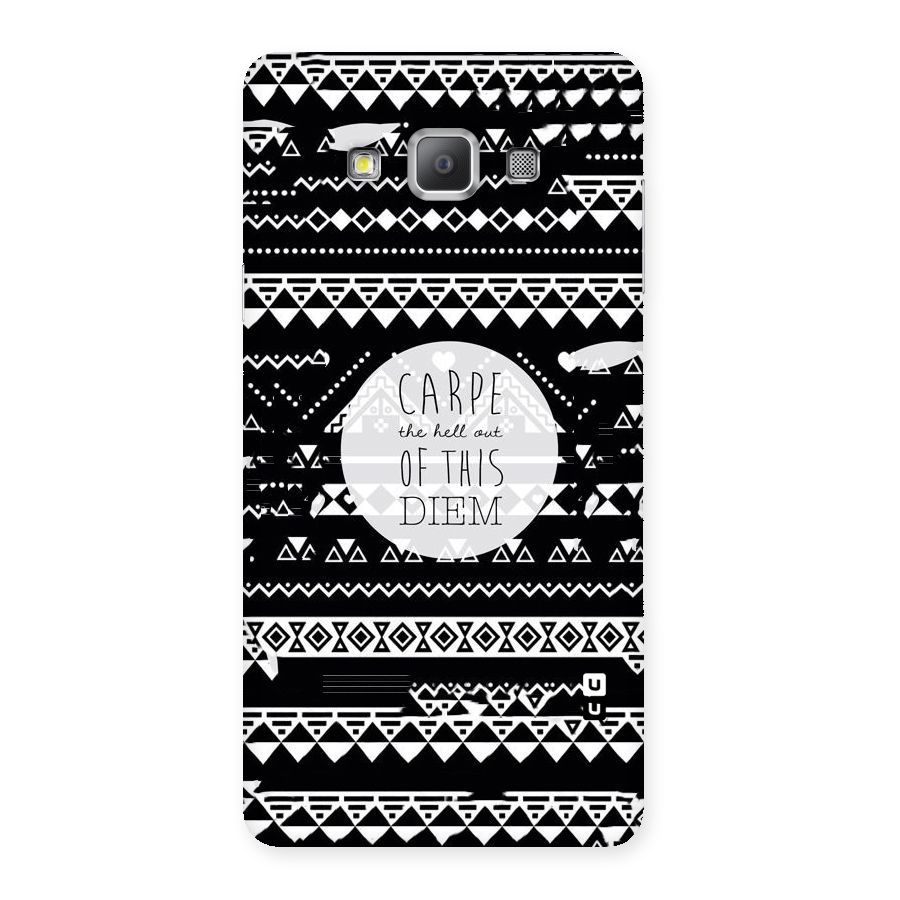 Hell Diem Back Case for Galaxy A7