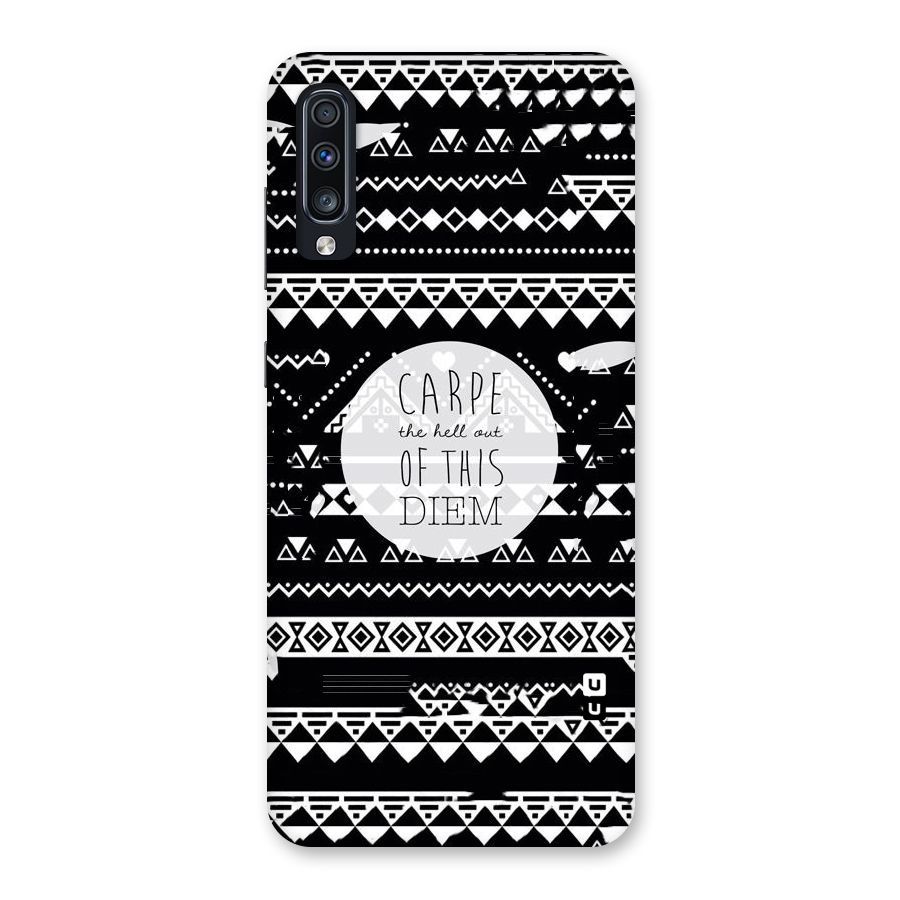 Hell Diem Back Case for Galaxy A70