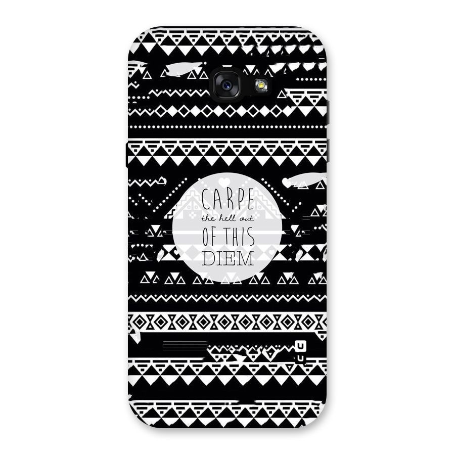 Hell Diem Back Case for Galaxy A7 (2017)