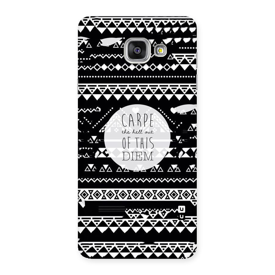 Hell Diem Back Case for Galaxy A7 2016