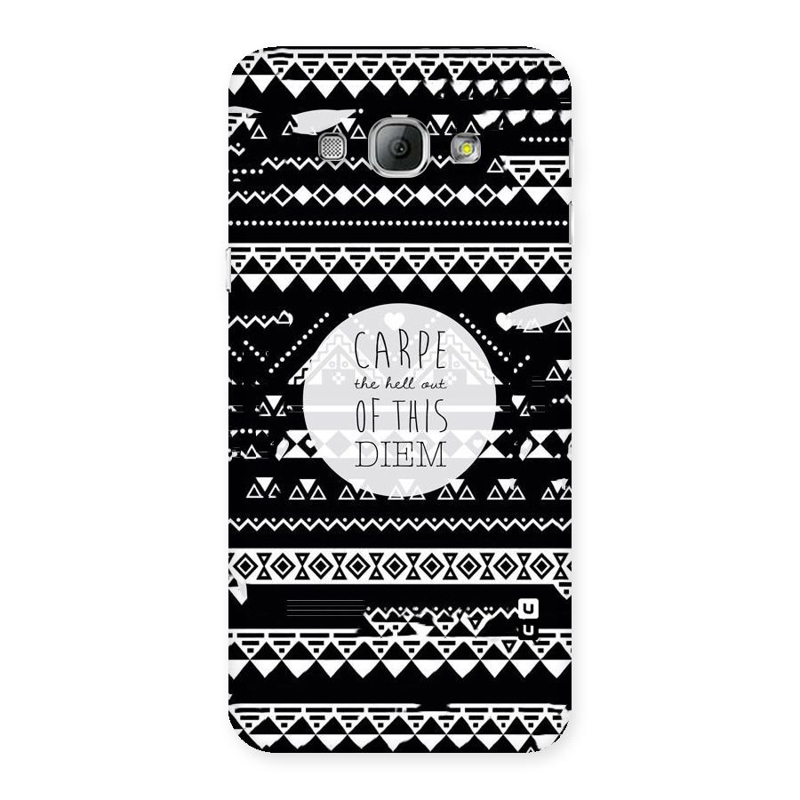 Hell Diem Back Case for Galaxy A8