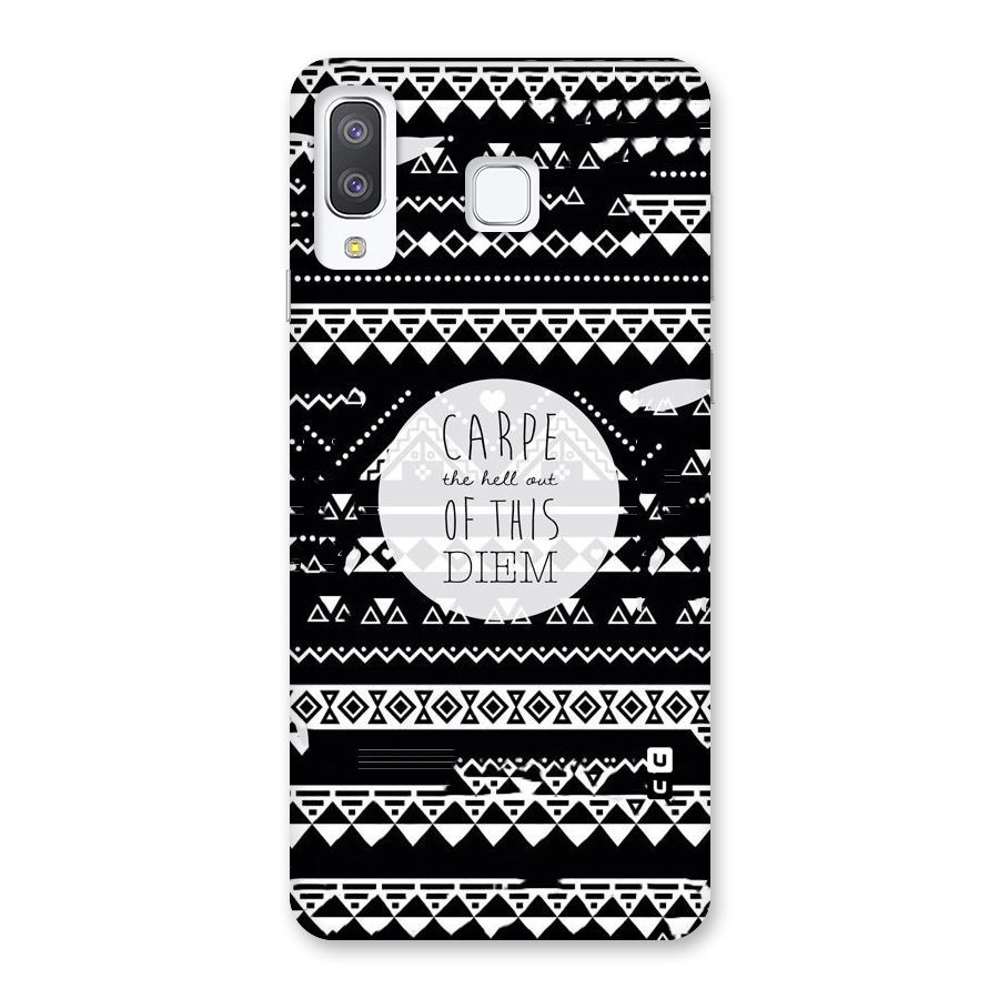 Hell Diem Back Case for Galaxy A8 Star