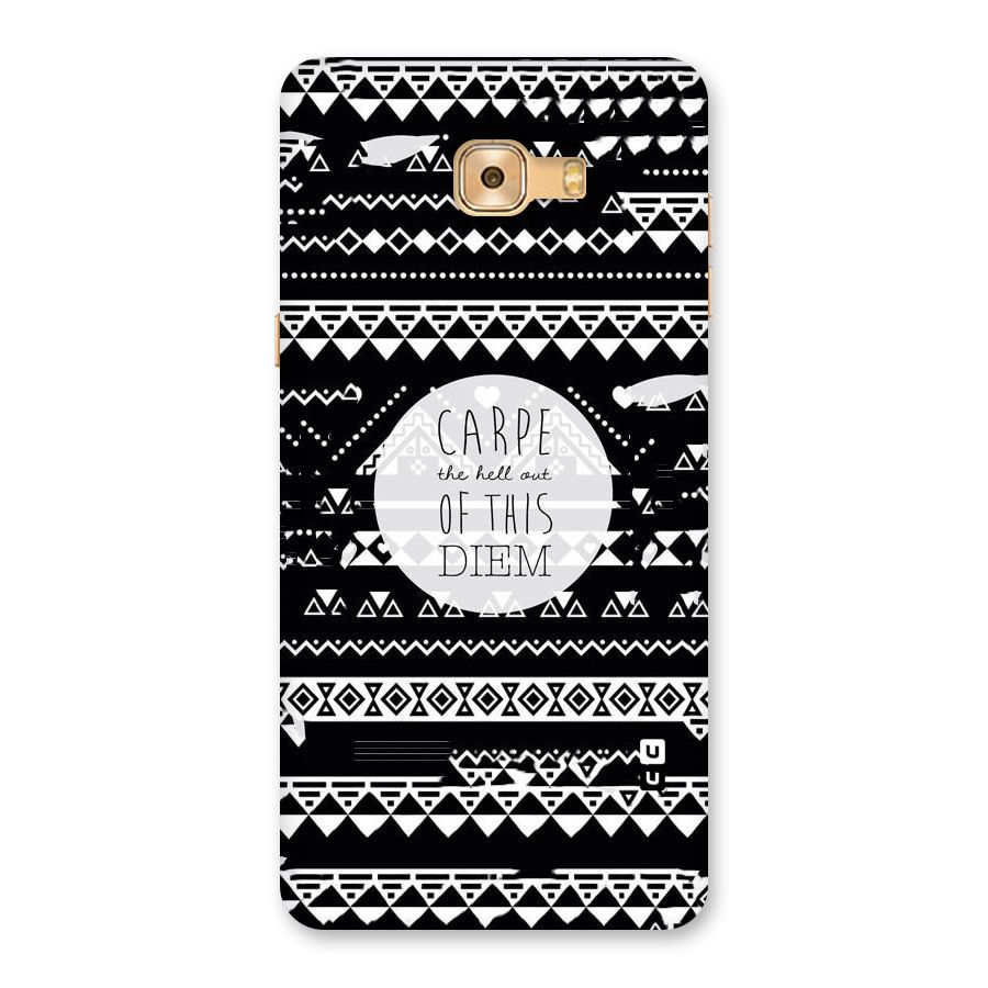Hell Diem Back Case for Galaxy C9 Pro