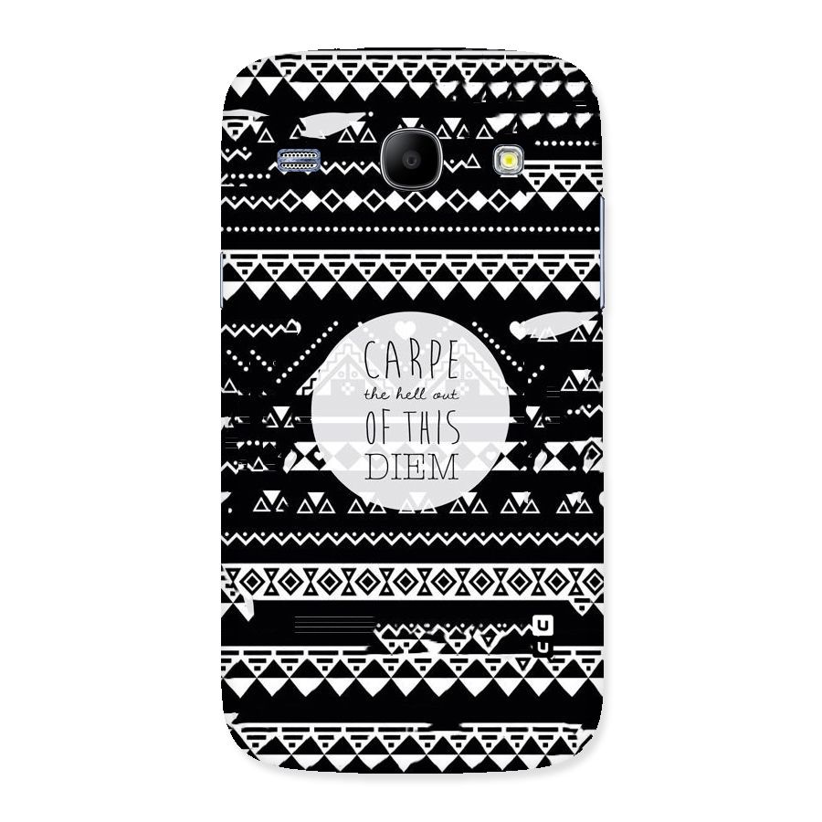 Hell Diem Back Case for Galaxy Core