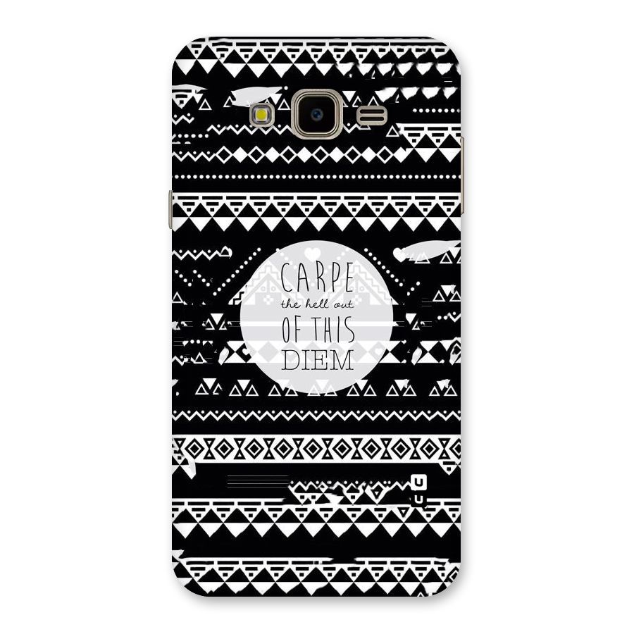 Hell Diem Back Case for Galaxy J7 Nxt