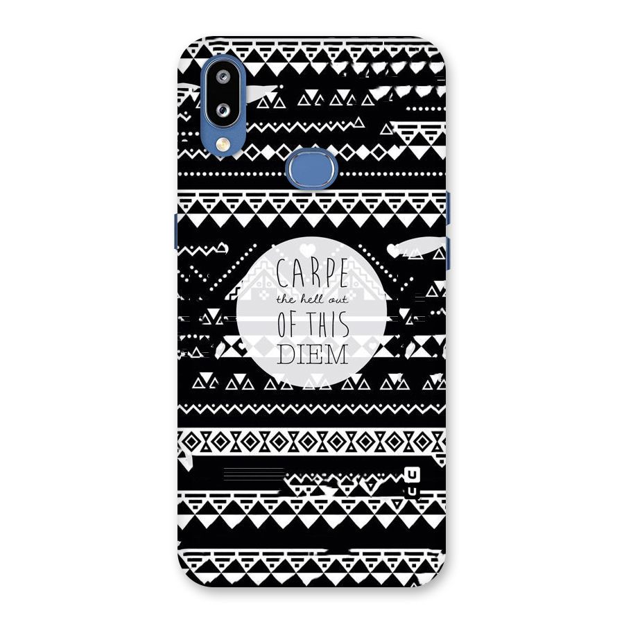 Hell Diem Back Case for Galaxy M01s