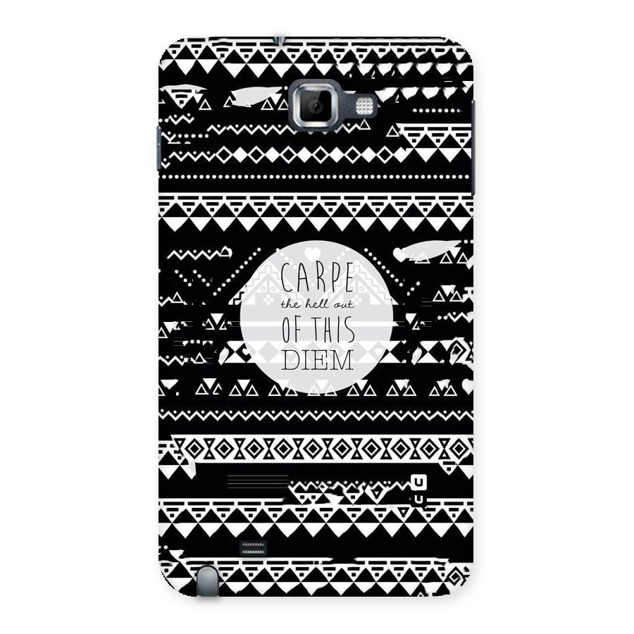 Hell Diem Back Case for Galaxy Note