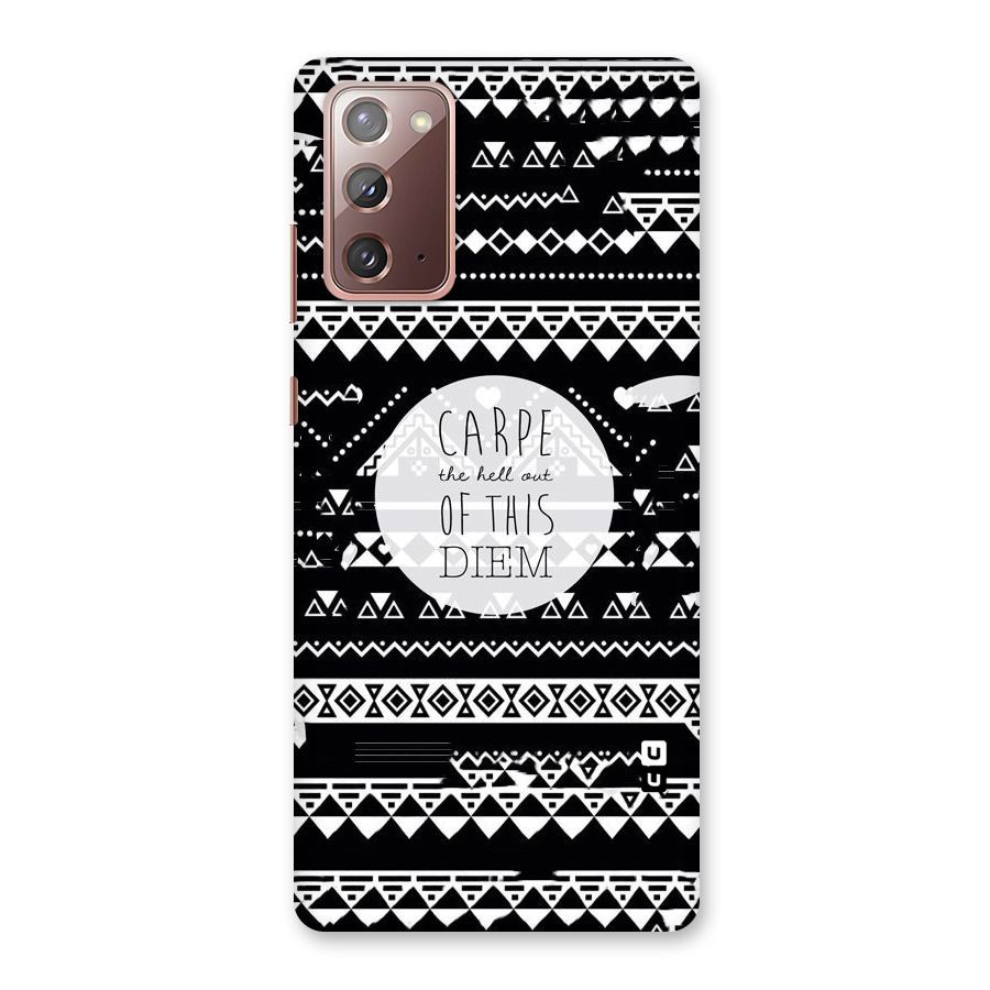 Hell Diem Back Case for Galaxy Note 20