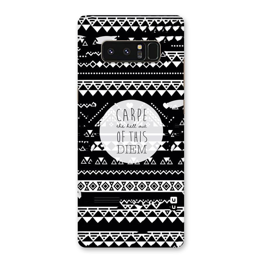 Hell Diem Back Case for Galaxy Note 8