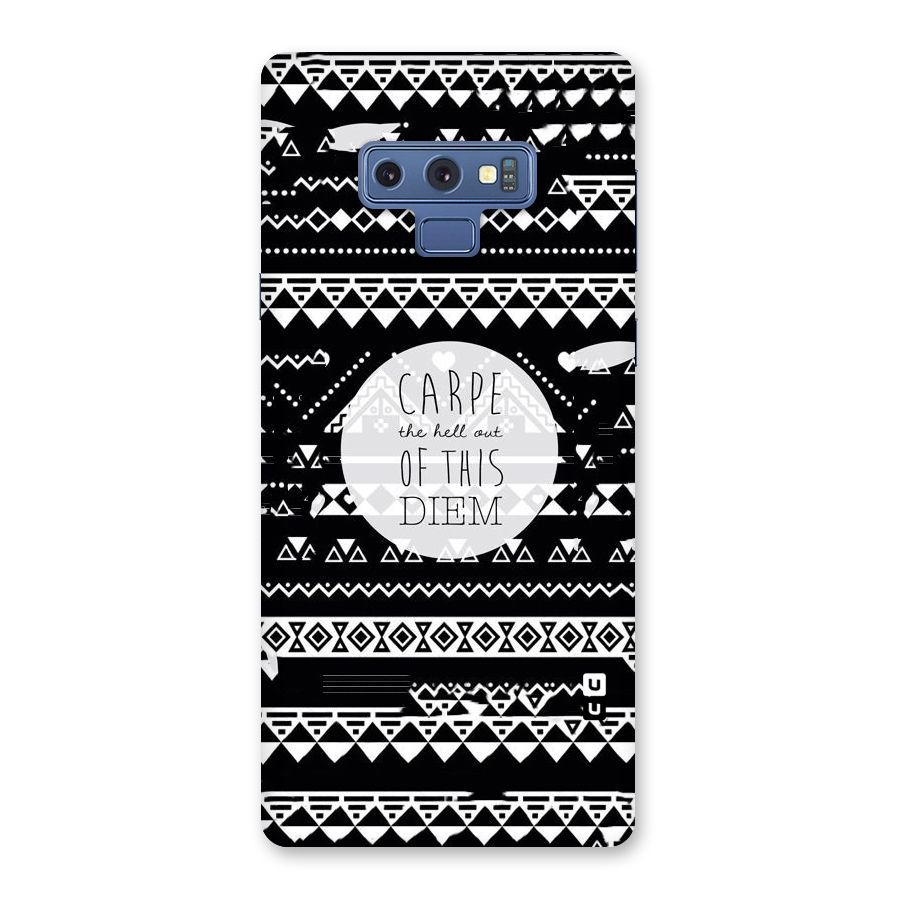 Hell Diem Back Case for Galaxy Note 9