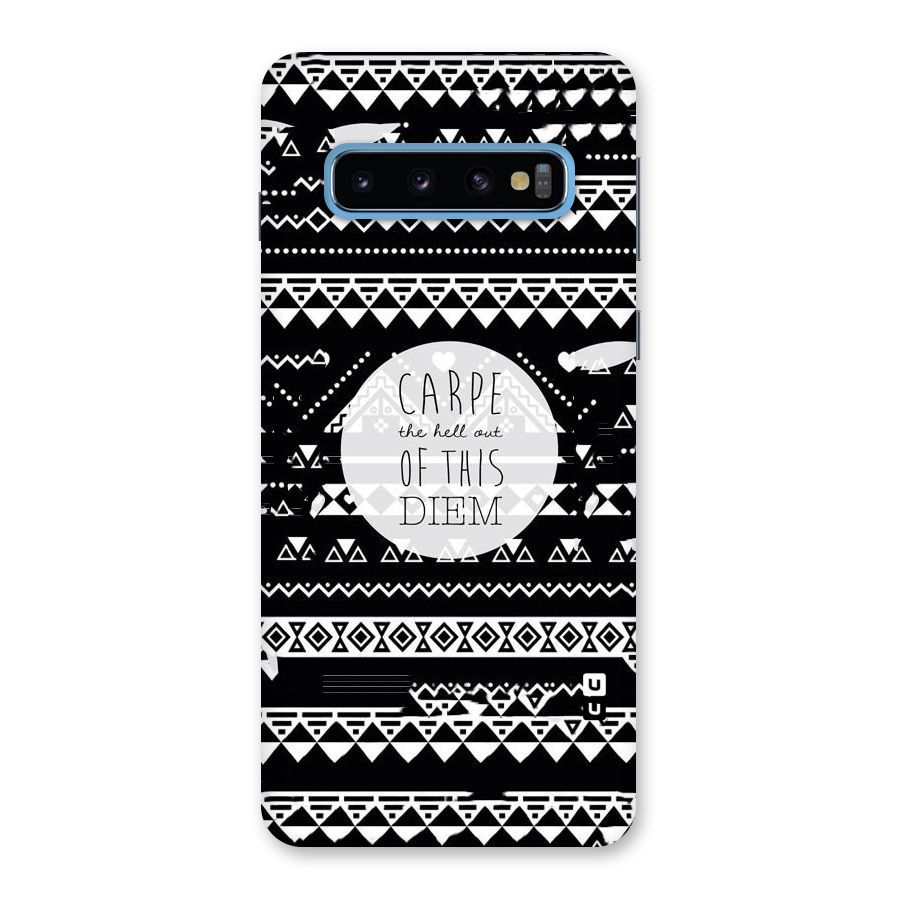 Hell Diem Back Case for Galaxy S10