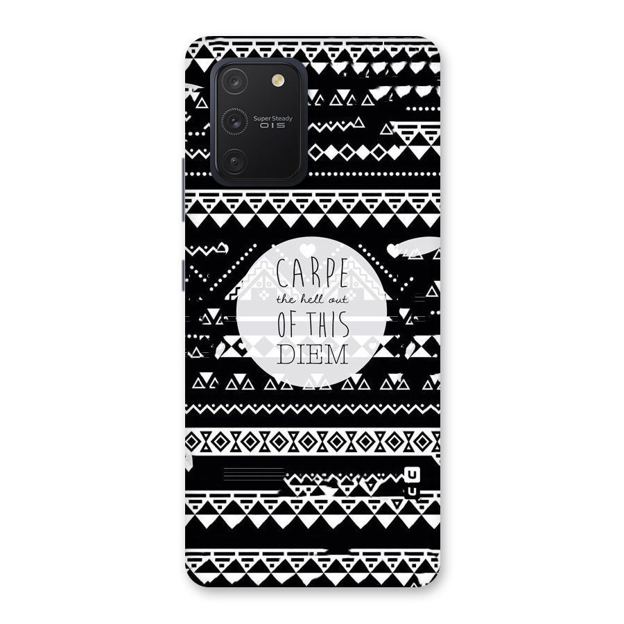 Hell Diem Back Case for Galaxy S10 Lite