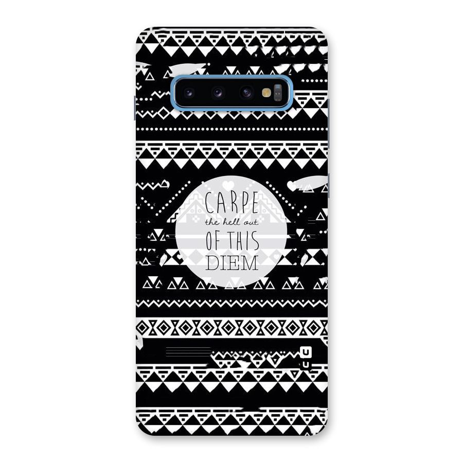 Hell Diem Back Case for Galaxy S10 Plus