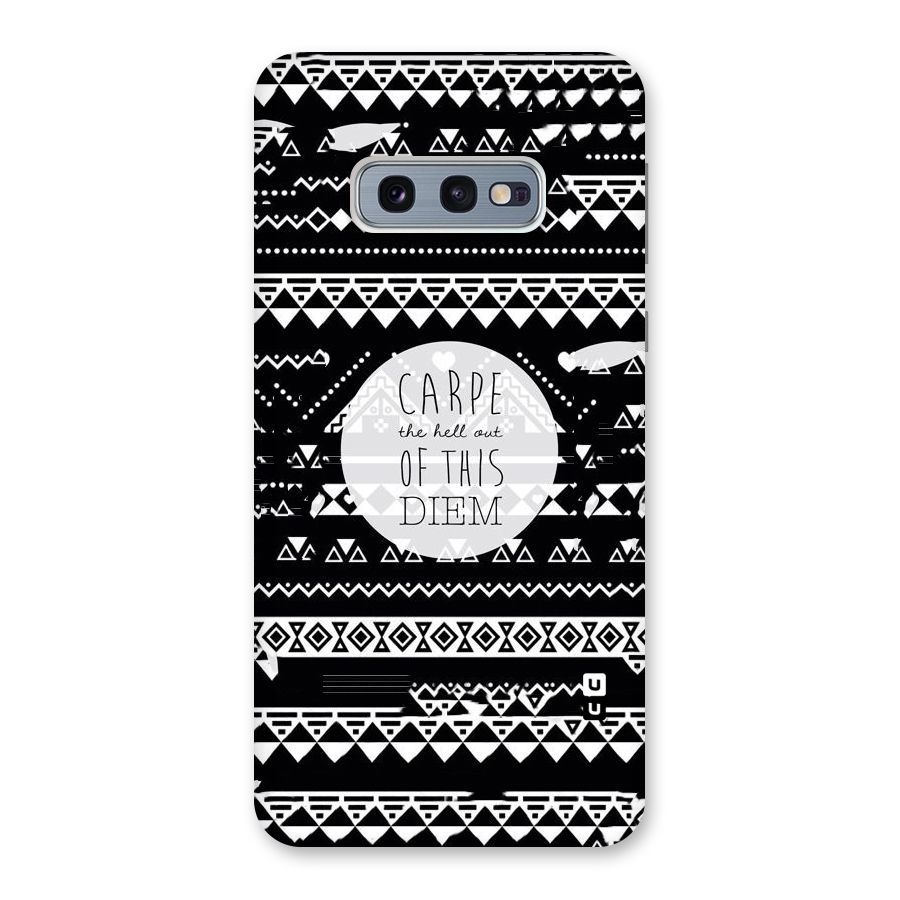 Hell Diem Back Case for Galaxy S10e