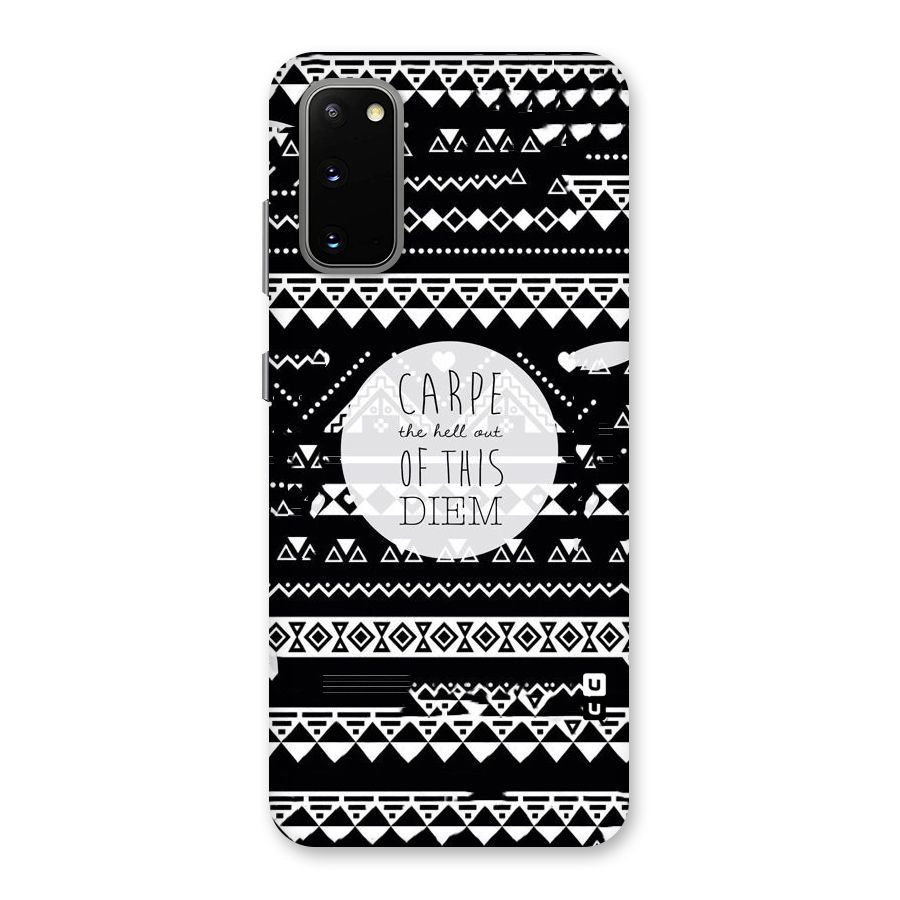 Hell Diem Back Case for Galaxy S20