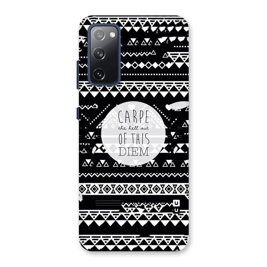 Hell Diem Back Case for Galaxy S20 FE