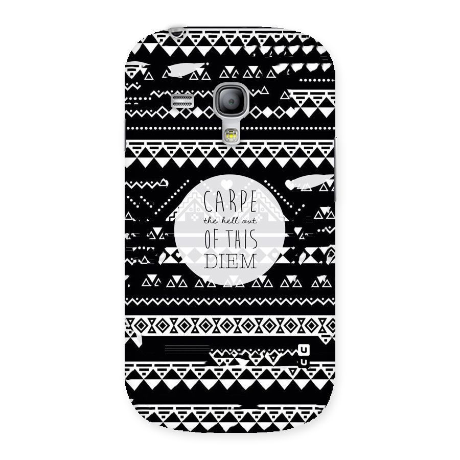 Hell Diem Back Case for Galaxy S3 Mini