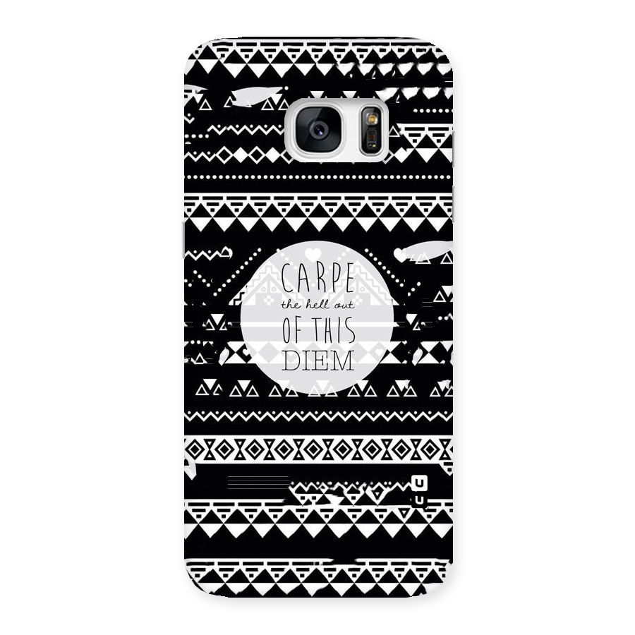 Hell Diem Back Case for Galaxy S7 Edge