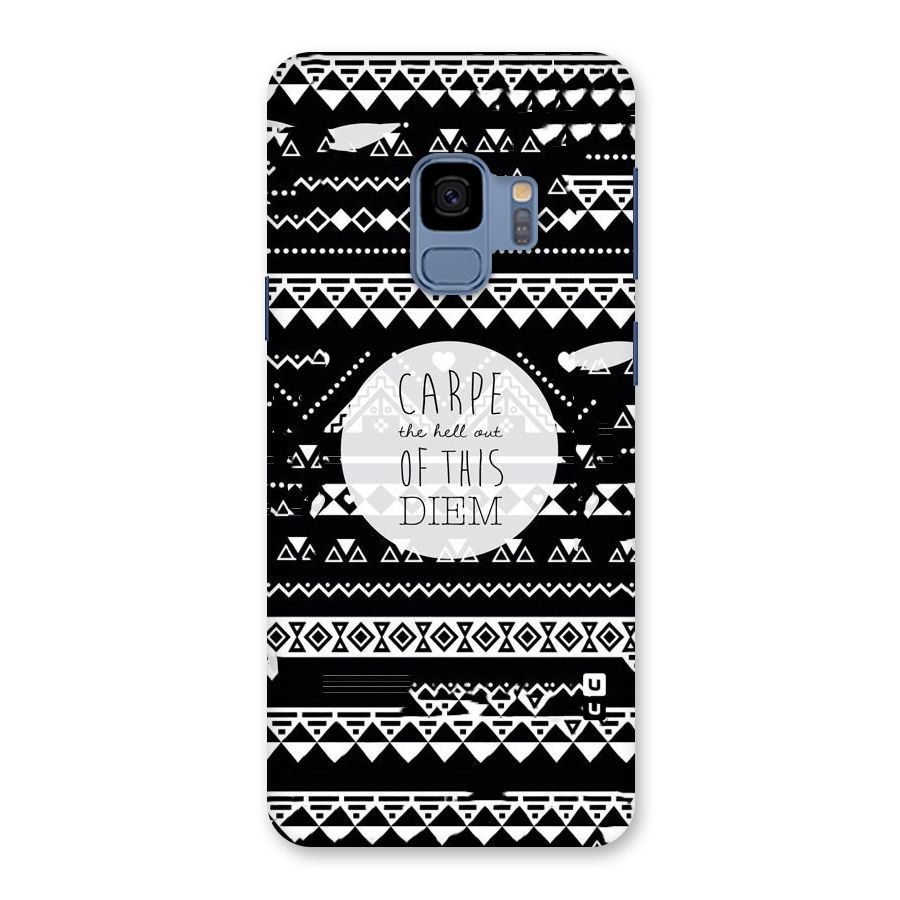 Hell Diem Back Case for Galaxy S9