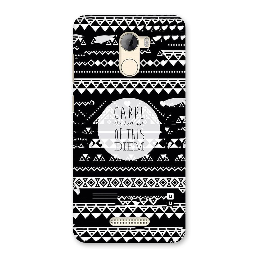 Hell Diem Back Case for Gionee A1 LIte