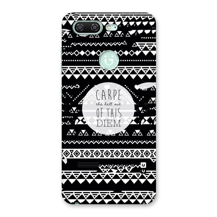 Hell Diem Back Case for Gionee S10